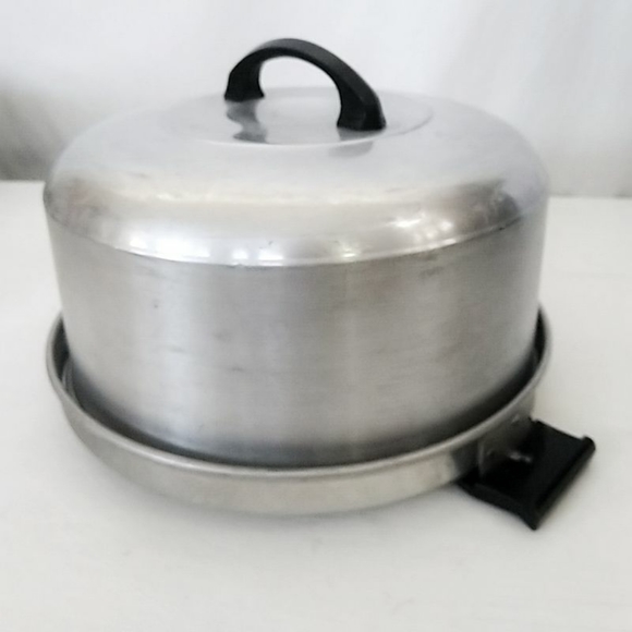 Kromex cake cover aluminum vintage - Picture 3 of 10